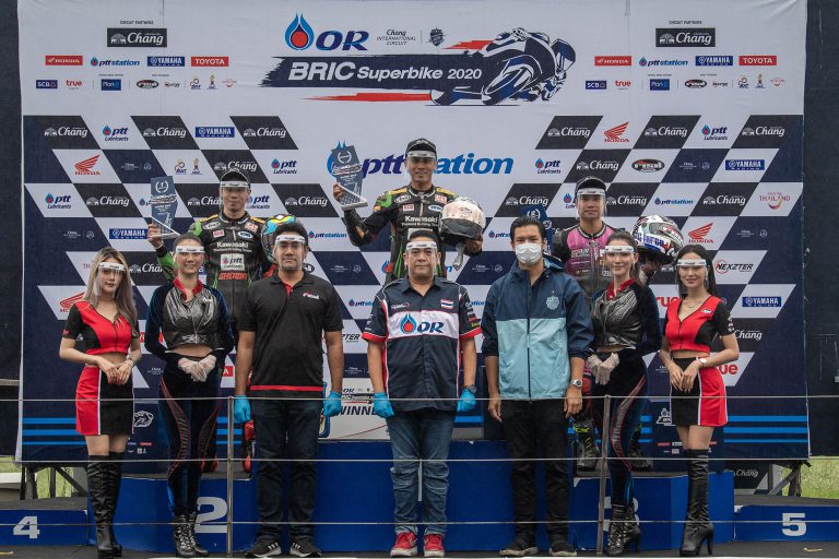 “ซีเค” พลิกเข้าวิน OR BRIC Superbike สนามสุดท้าย “แสตมป์”ผงาดบัลลังก์แชมป์ประจำปี