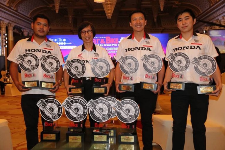 สมศักดิ์ศรีผู้นำ ฮอนด้าคว้า 14 รางวัลสูงสุด BIKE OF THE YEAR 2021