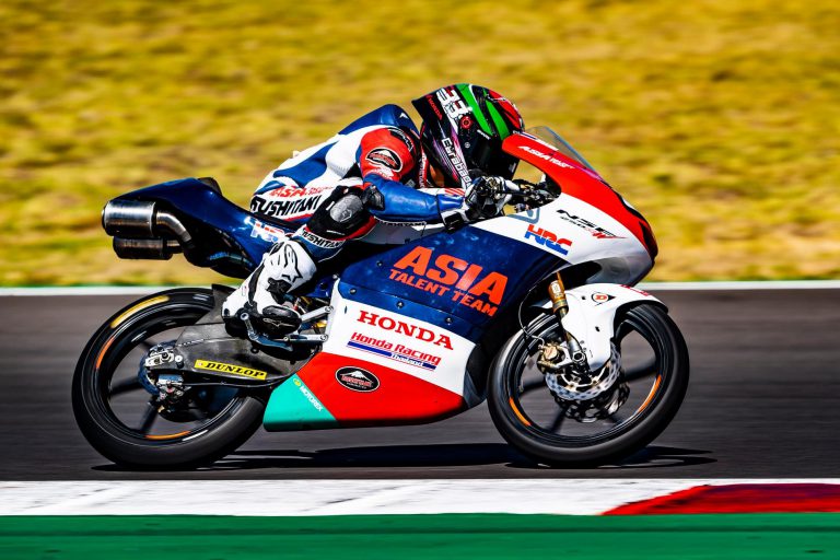 “ก๊องส์-ธัชกร” เก็บชั่วโมงบินเรซสุดโหด โมโตทรี จูเนียร์ ที่โปรตุเกส