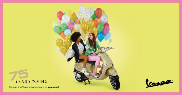 กว่า 75 ปี ที่ “เวสป้า” เป็นมากกว่ายานพาหนะ กับเส้นทางการส่งต่อไลฟ์สไตล์แห่งความสุขที่ไม่เคยตกเทรนด์ ด้วยสกู๊ตเตอร์กว่า 19 ล้านคันทั่วโลก