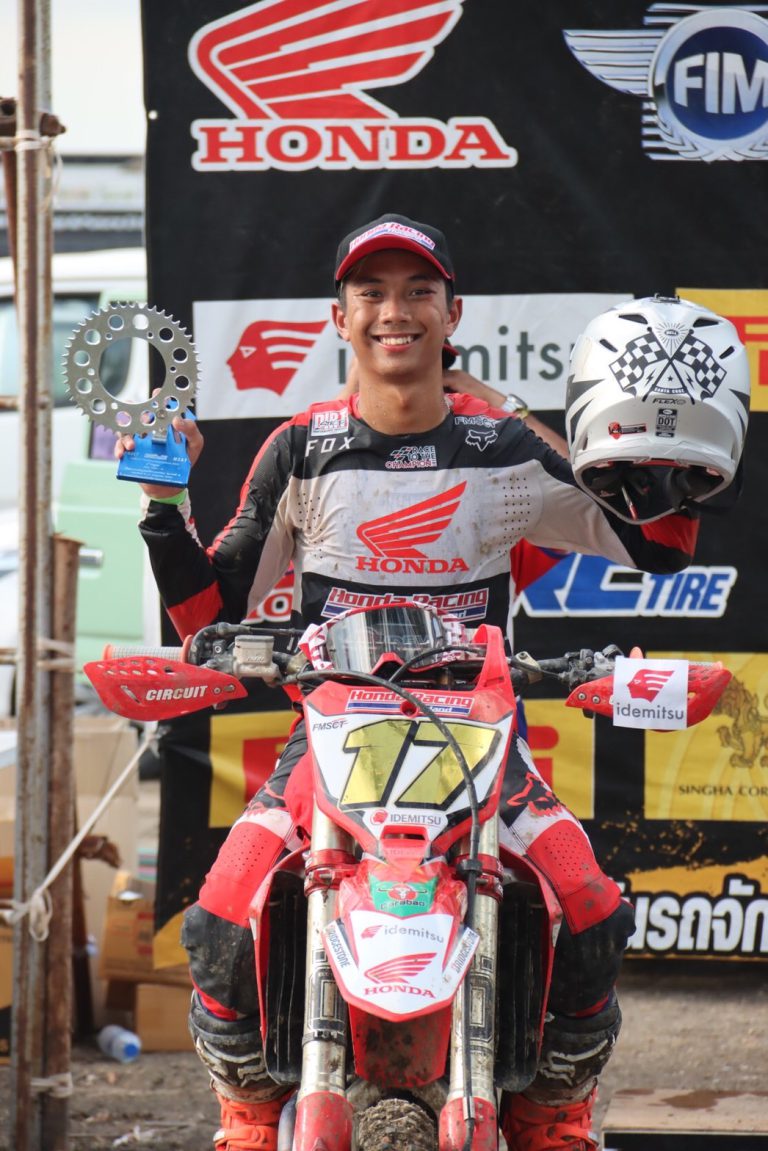 “อินทรีแซงค์” กฤษฎา คว้าชัย FMSCT Thailand Supercross 2022 สนาม 5 และ รองแชมป์สนามที่ 6 ไล่ล่าแชมป์ประเทศไทยสมัยที่ 4